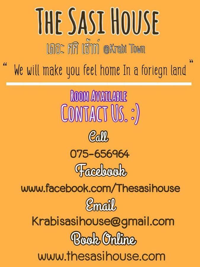 Hotel The Sasi House Krabi town Esterno foto